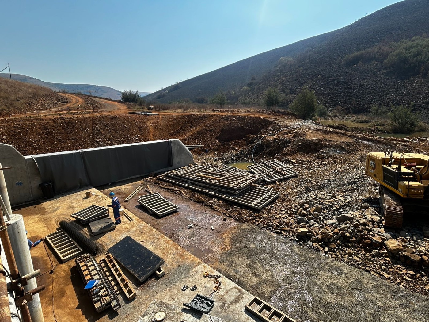 Gabosch Dam Phase 4 construction progress image 21