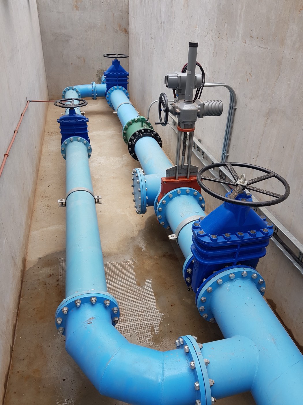 Rimer's Creek Water Treatment Works construction image 3