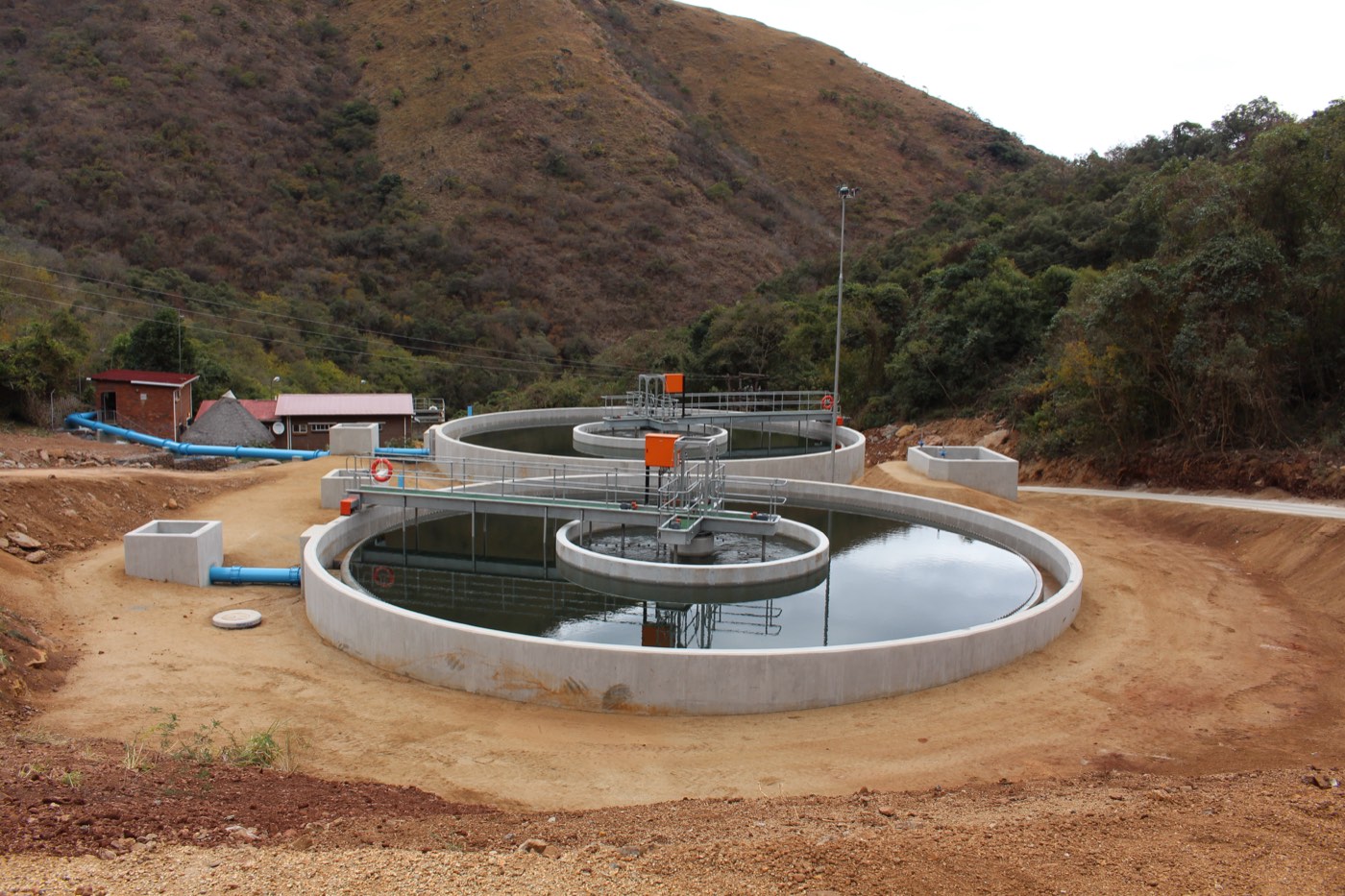Rimer's Creek Water Treatment Works construction image 7
