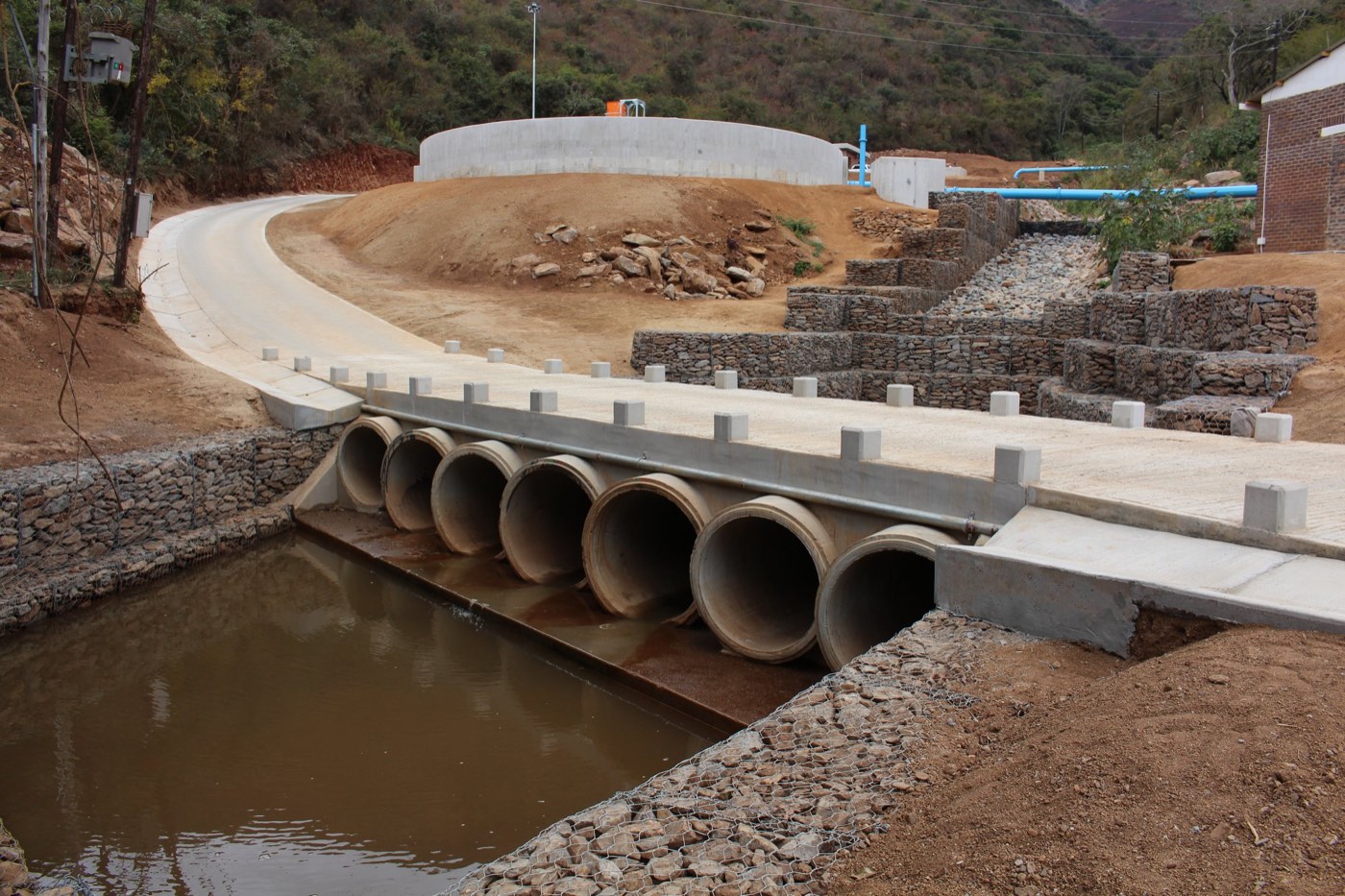 Rimer's Creek Water Treatment Works construction image 8