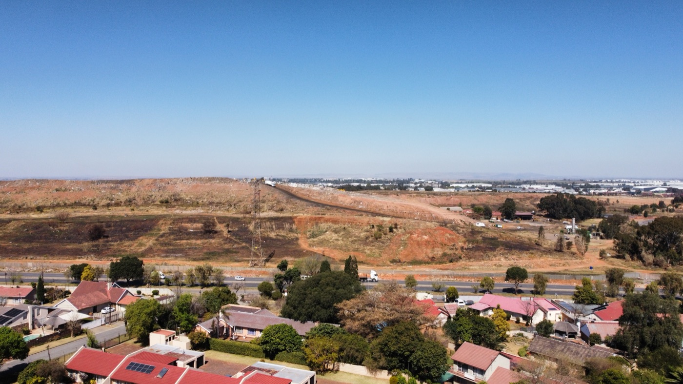 Aerial view of Simmer & Jack landfill site - image 2
