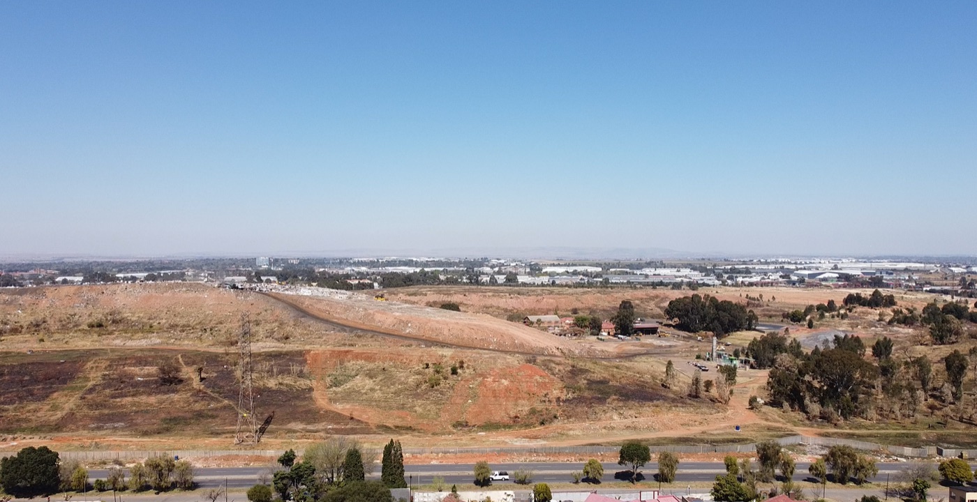 Aerial view of Simmer & Jack landfill site - image 4