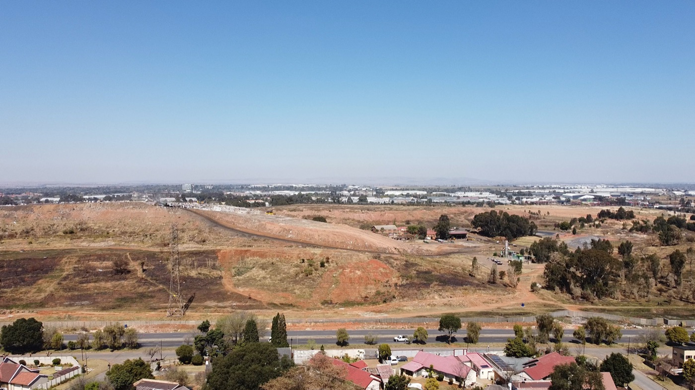Aerial view of Simmer & Jack landfill site - image 6